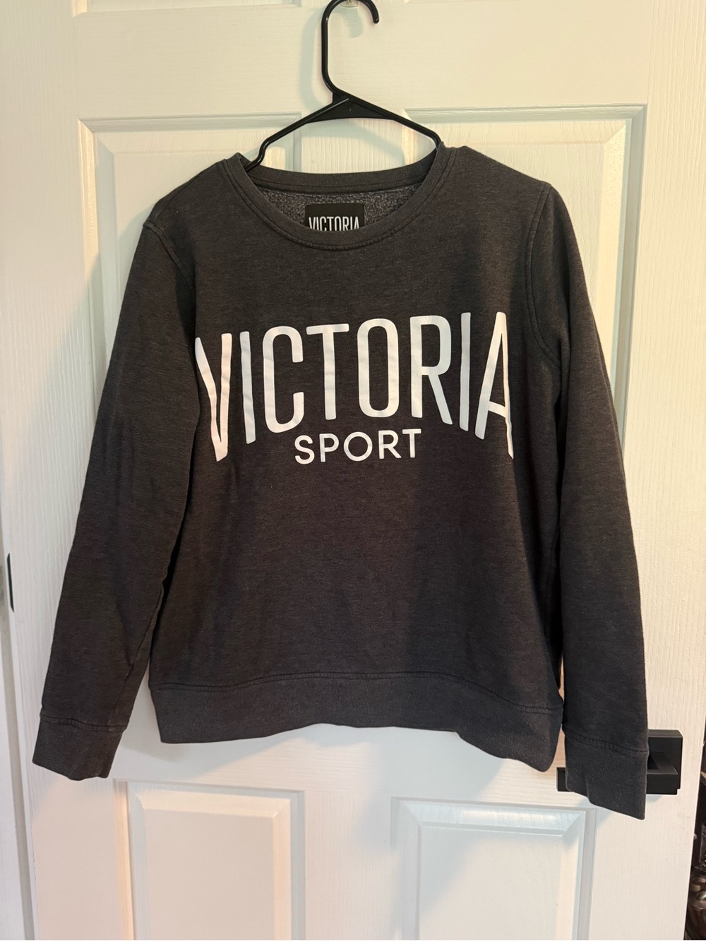 Victoria's Secret Charcoal Grey Victoria Sport Crewneck Sweatshirt
